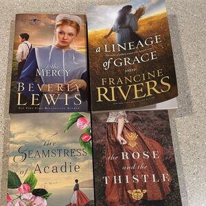 Set of Four Inspirational Novels